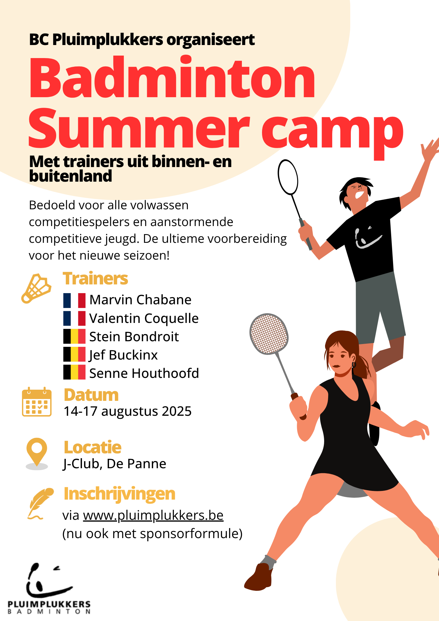 Flyer Zomerkamp 2025